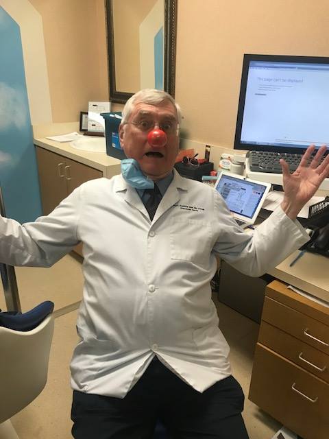 orthodontist having fun